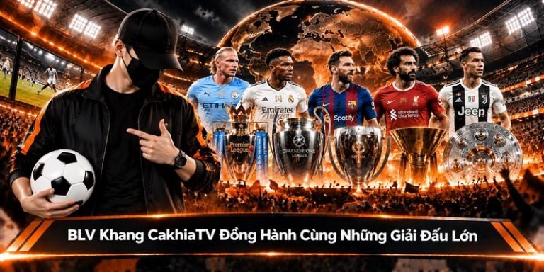 BLV Khang CakhiaTV Đồng Hành Cùng Những Giải Đấu Lớn