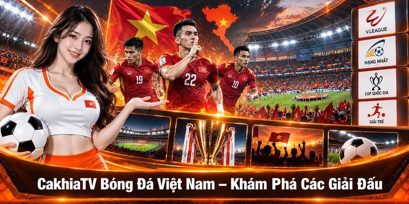 CakhiaTV bóng đá Việt Nam